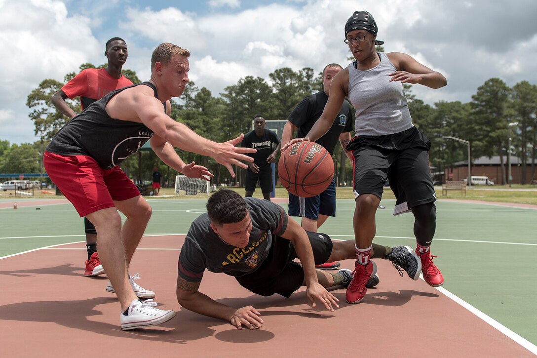Police Week: Defenders build camaraderie through basketball