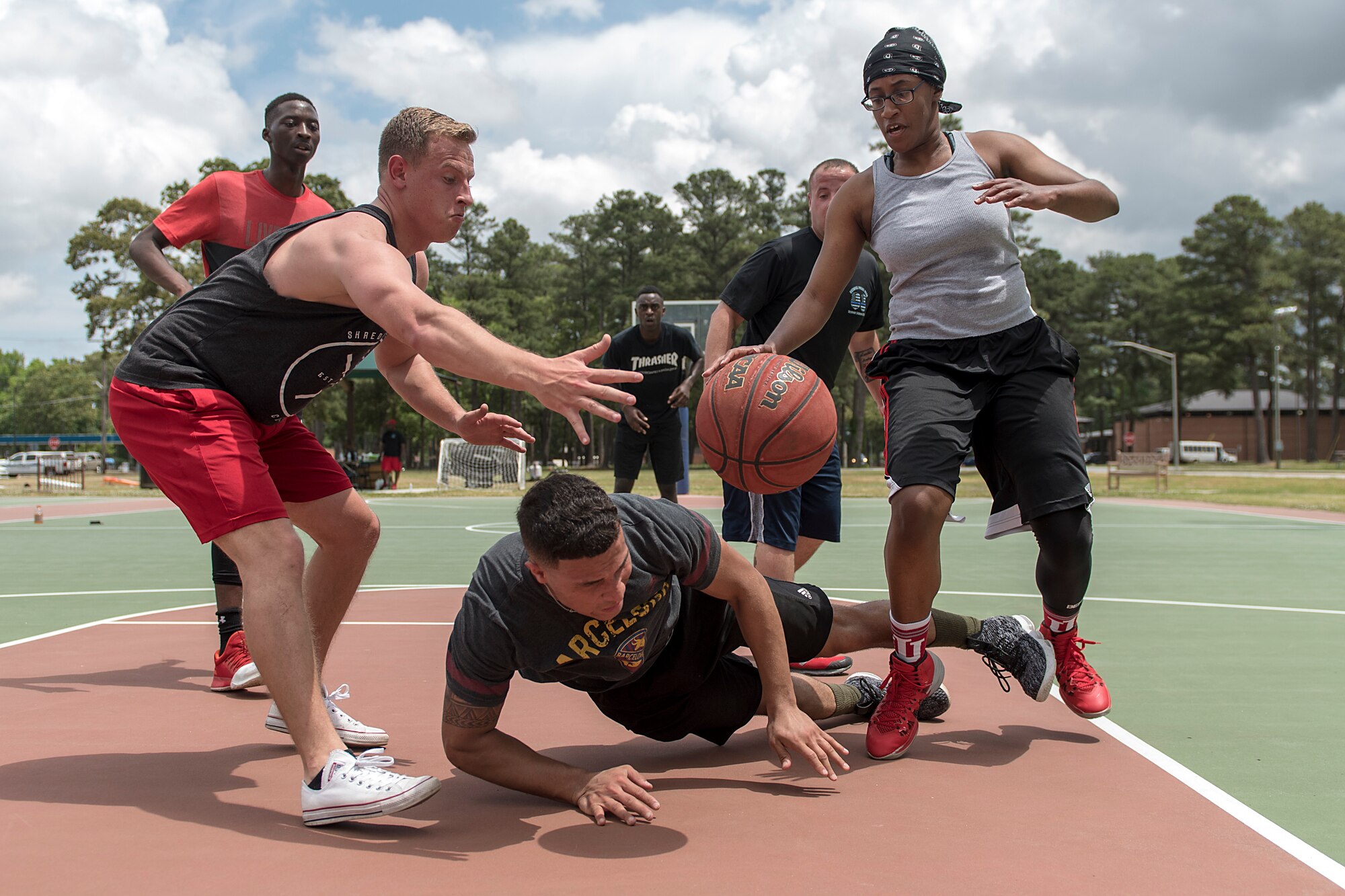 Police Week: Defenders build camaraderie through basketball