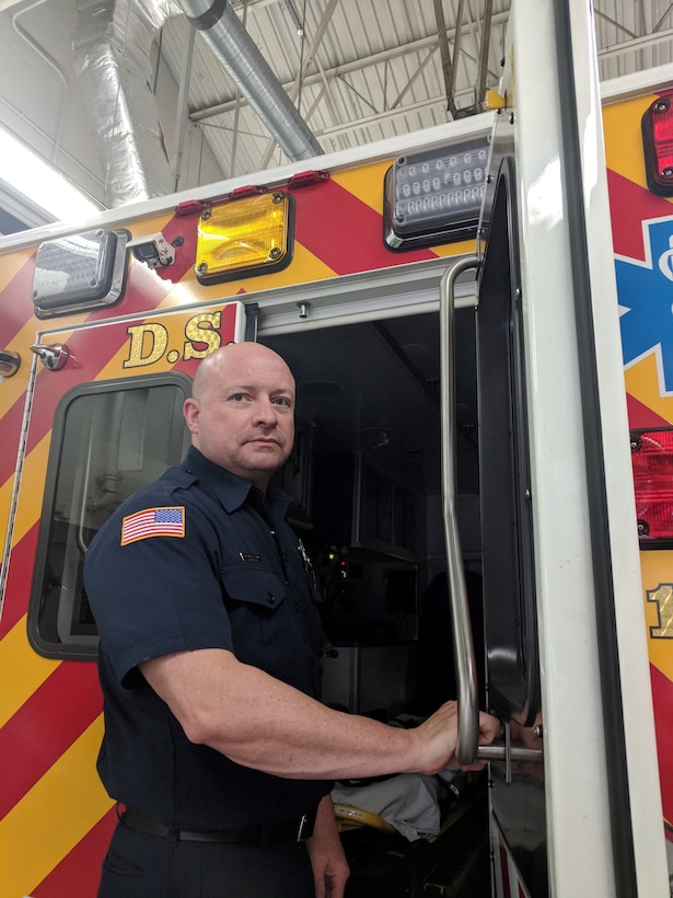 Aaron Vance highlighted during 2018 EMS Week