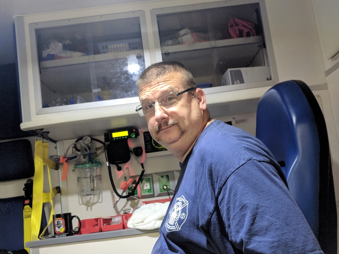 Roger A Komandt, Jr. highlighted during 2018 EMS Week