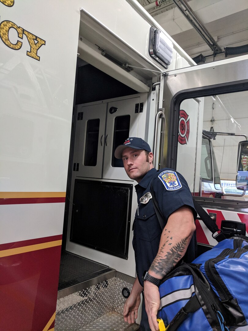 Dylan Garrett highlighted during 2018 EMS Week