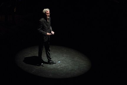 The Veteran's Spouse Project hosts the theater production 'I Will Wait' to highlight past and present military spouses at the University of Alaska Anchorage, Anchorage, Alaska, May 11, 2018. The play featured spouses, military personnel, actors and a live band. The VSP is a non-profit organization working to give a voice to the experiences of military spouses.