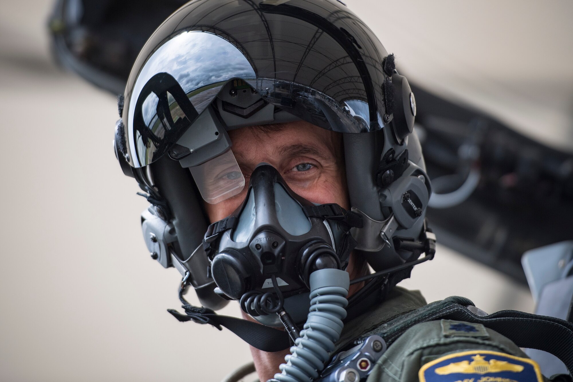 Lt. Col. Jeremy Johnston, 23d Fighter Group A-10C Thunderbolt II pilot, smiles prior to flying, May 17, 2018, at Moody Air Force Base, Ga. Airmen conduct routine training missions in the airspace surrounding Moody to remain current on their tactics and procedures. While helping pilots remain proficient, training also gives crew chiefs and maintainers the opportunity to remain proficient at launching and maintaining the aircraft. (U.S. Air Force photo by Senior Airman Janiqua P. Robinson)