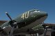 A Douglas C-47 Skytrain awaits visitors outside the Heritage Center at Travis Air Force Base, Calif., May 17, 2018. The aircraft was used extensively by the Allies in World War II to transport personnel and supplies. The C-47 also served in the Korean and Vietnam Wars. It was assigned at Travis from 1943 – 1953. The base is celebrating its 75th anniversary all year and people can learn about much of the base’s history by visiting the Heritage Center. (U.S. Air Force photo by Tech. Sgt. James Hodgman)