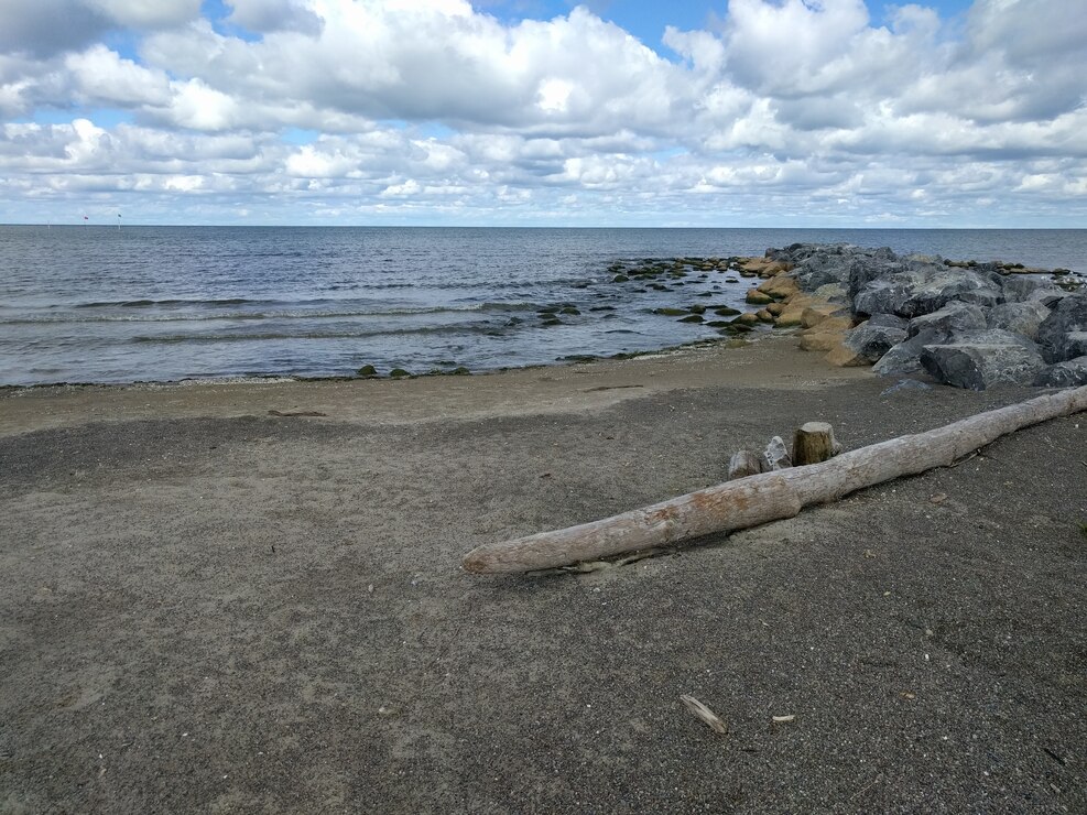 Photo at Braddock Bay in Greece, New York, site of a USACE, Buffalo District Ecosystem Restoration project.