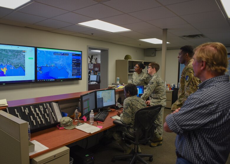23rd Special Operations Weather Squadron track a developing storm