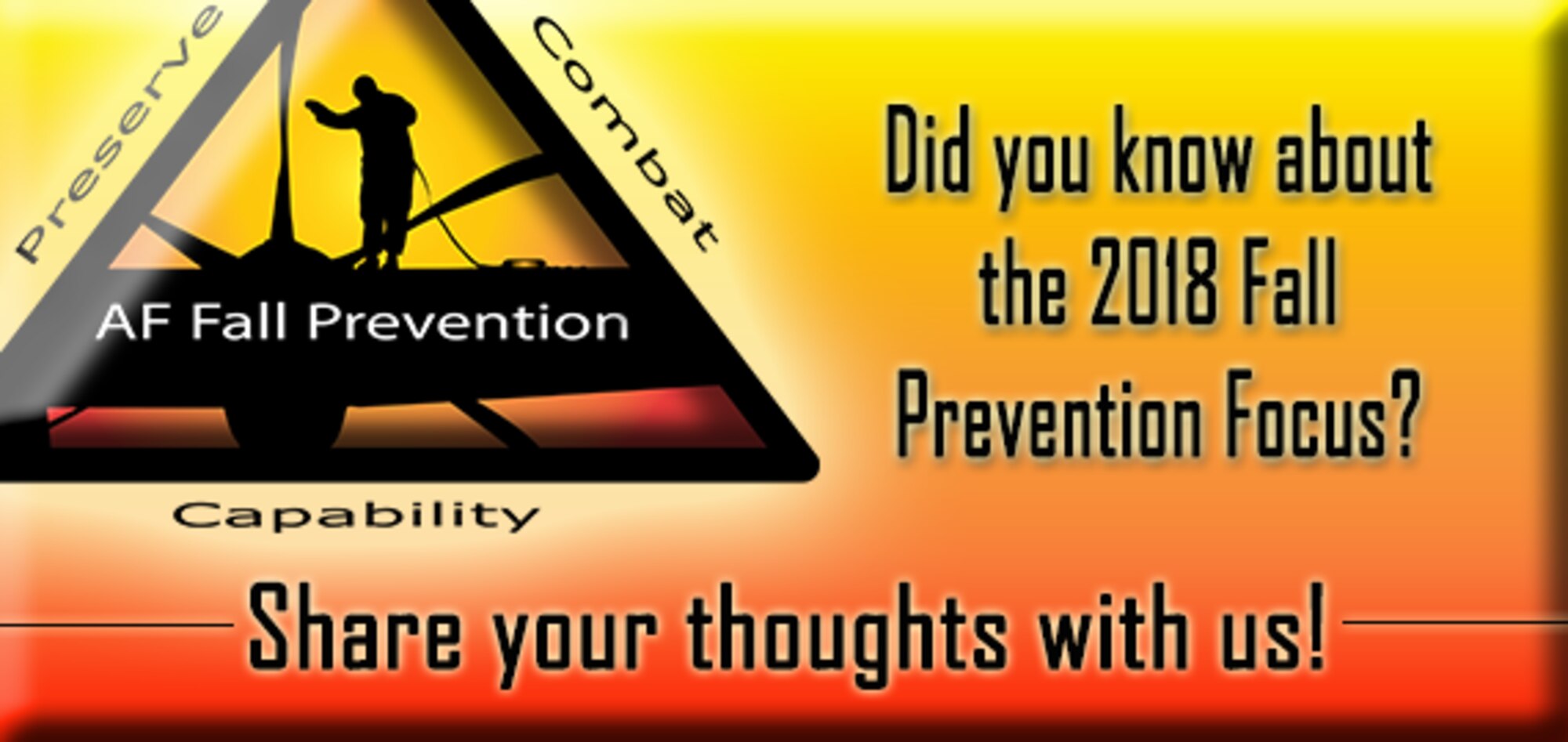 2018 Fall Prevention Focus graphic