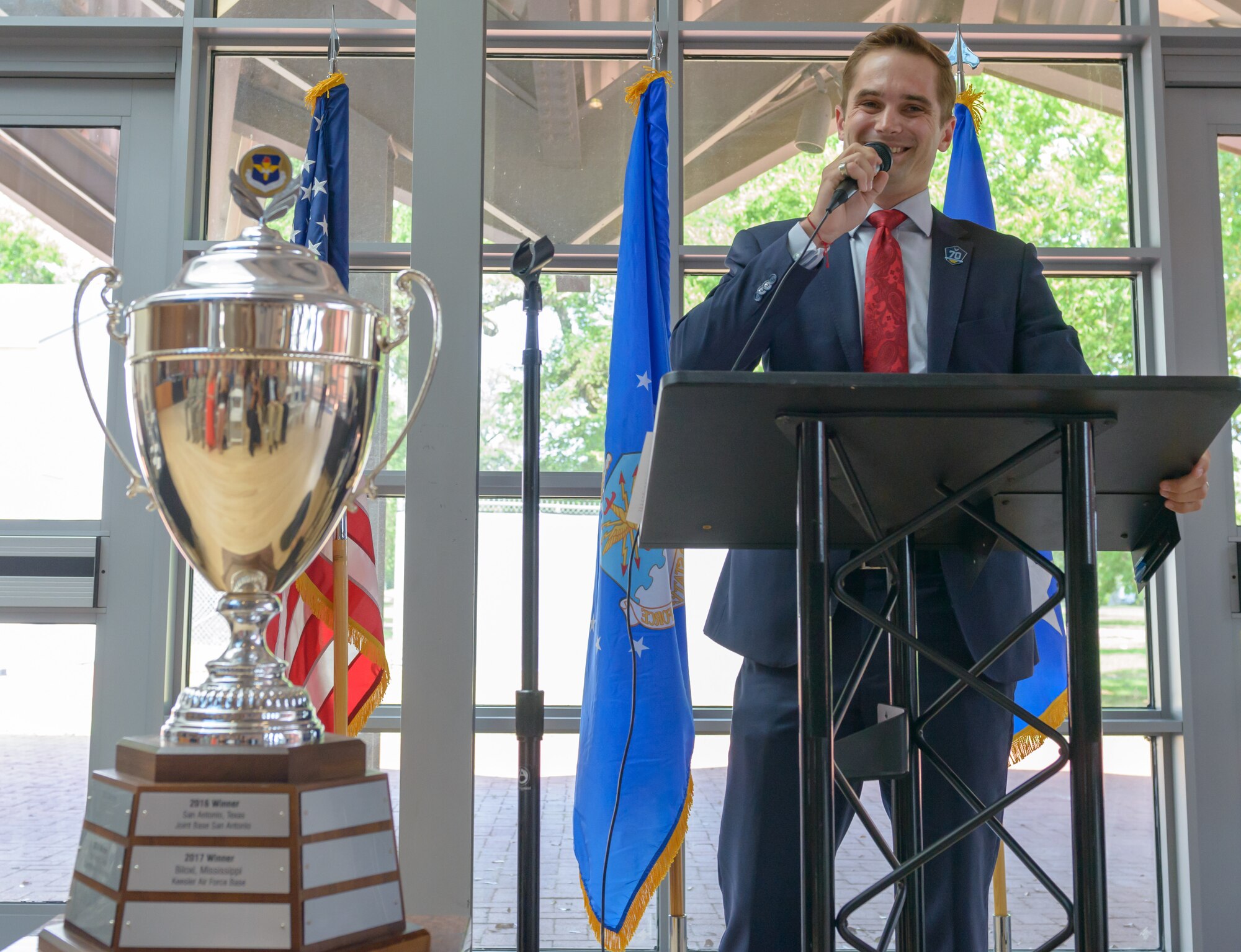 2017 Altus Community Support Trophy to the Biloxi Bay Chamber of Commerce