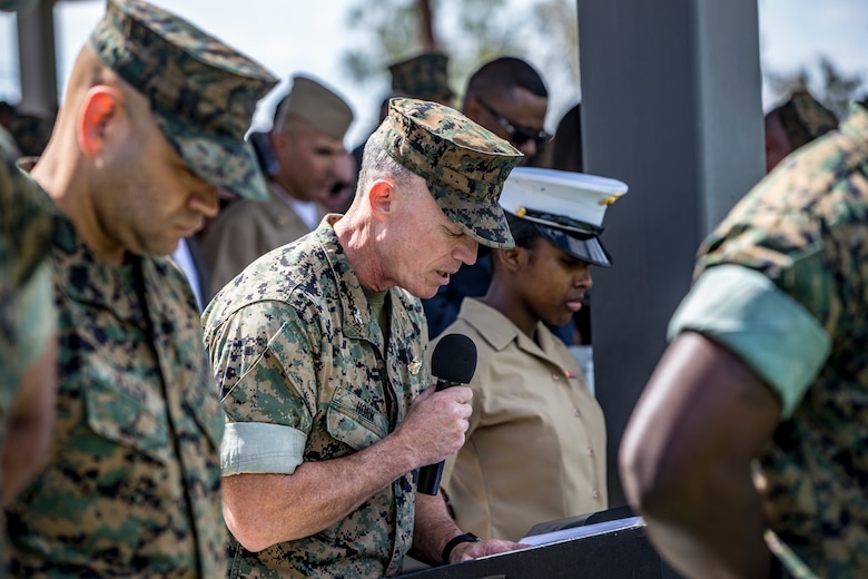 Porterfield replaced Sgt. Maj. Bradley Kasal as I MEF sergeant major.