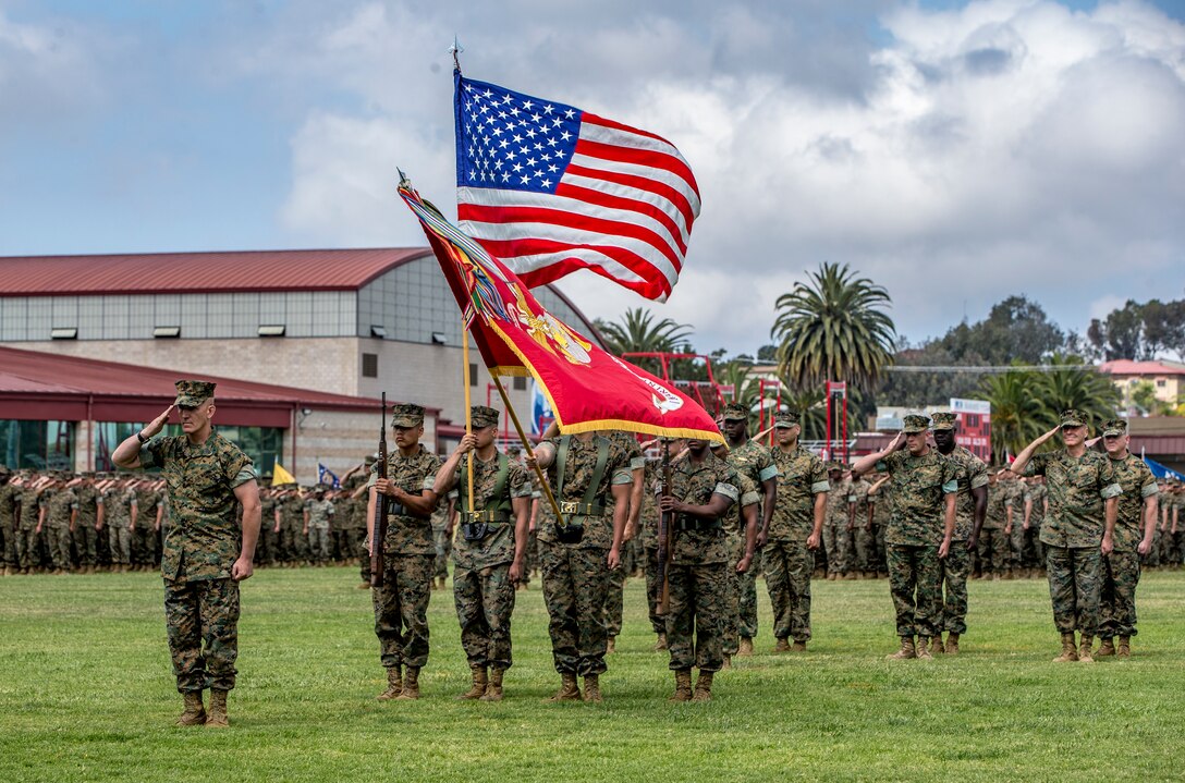 Porterfield replaced Sgt. Maj. Bradley Kasal as I MEF sergeant major.