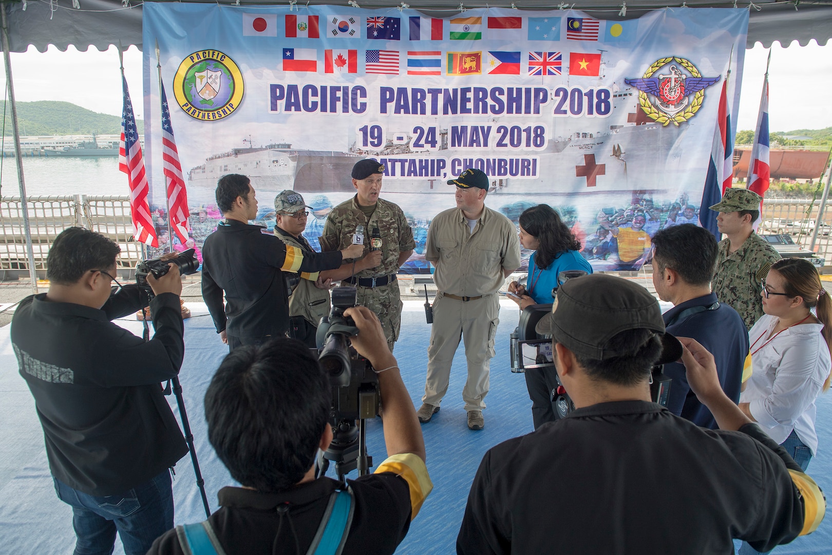 Pacific Partnership kicks off in Thailand for first time