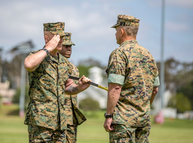 Porterfield replaced Sgt. Maj. Bradley Kasal as I MEF sergeant major.