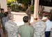 U.S. Air Force Gen. Terrence J. O'Shaughnessy, Pacific Air Forces (PACAF) commander, speaks with headquarters staff at Joint Base Pearl Harbor-Hickam, Hawaii, May 16, 2016.