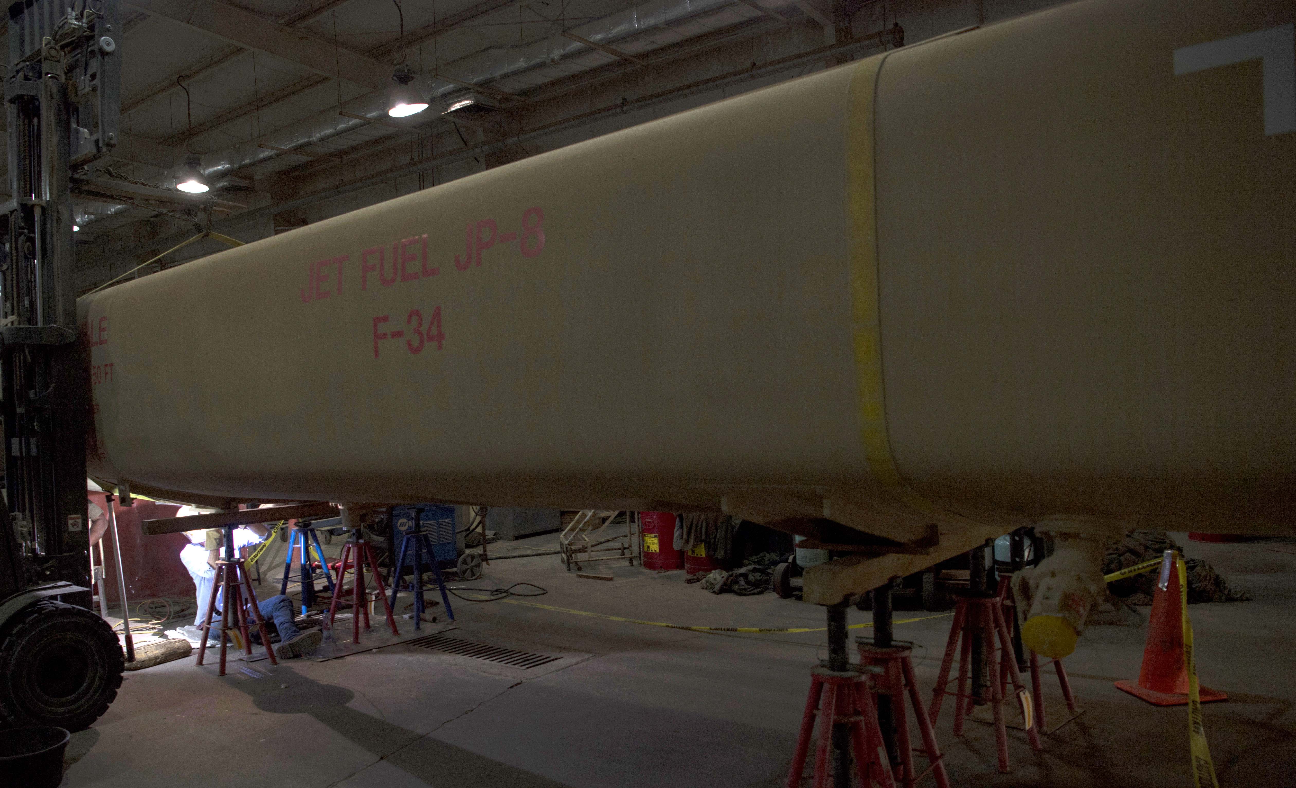 Vehicle Management welds fuel tanks back to life > U.S. Air Forces