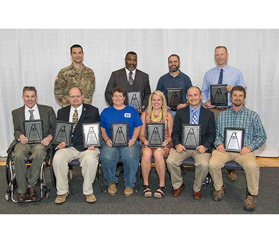 On May 8, the Federal Executive Association (FEA) held its annual Memphis Metropolitan FEA Employees of the Year Ceremony. Memphis District employees earned first-place in 10 of the 14 categories in which Memphis District submitted nominations.