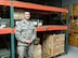 Tech. Sgt. Matthew Fors at the munitions storage area. (Air Force Photo/Paul Zadach)