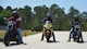 Team Shaw members prepare to start their riding portion of the Basic Riders Course (BRC) on Shaw Air Force Base, S.C., May 10, 2018.