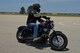 U.S. Air Force Airman Justin Fatum, 20th Logistics Readiness Squadron vehicle operator, rides his motorcycle in first gear at Shaw Air Force Base, S.C., May 10, 2018.