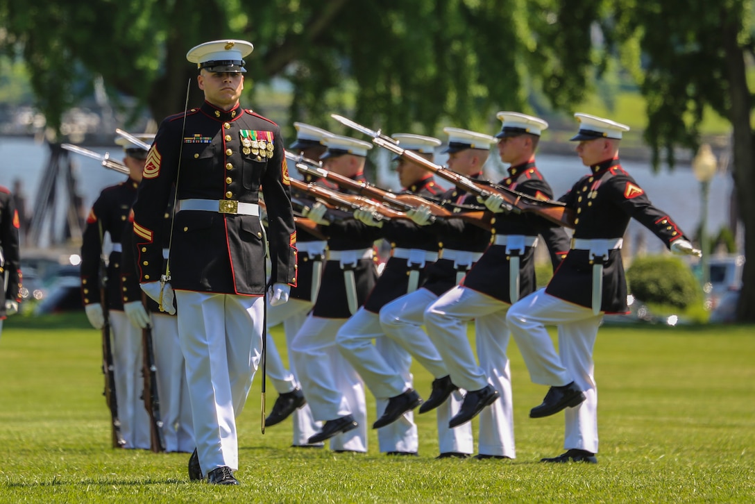 USNA Commissioning Week Battle Color Ceremony