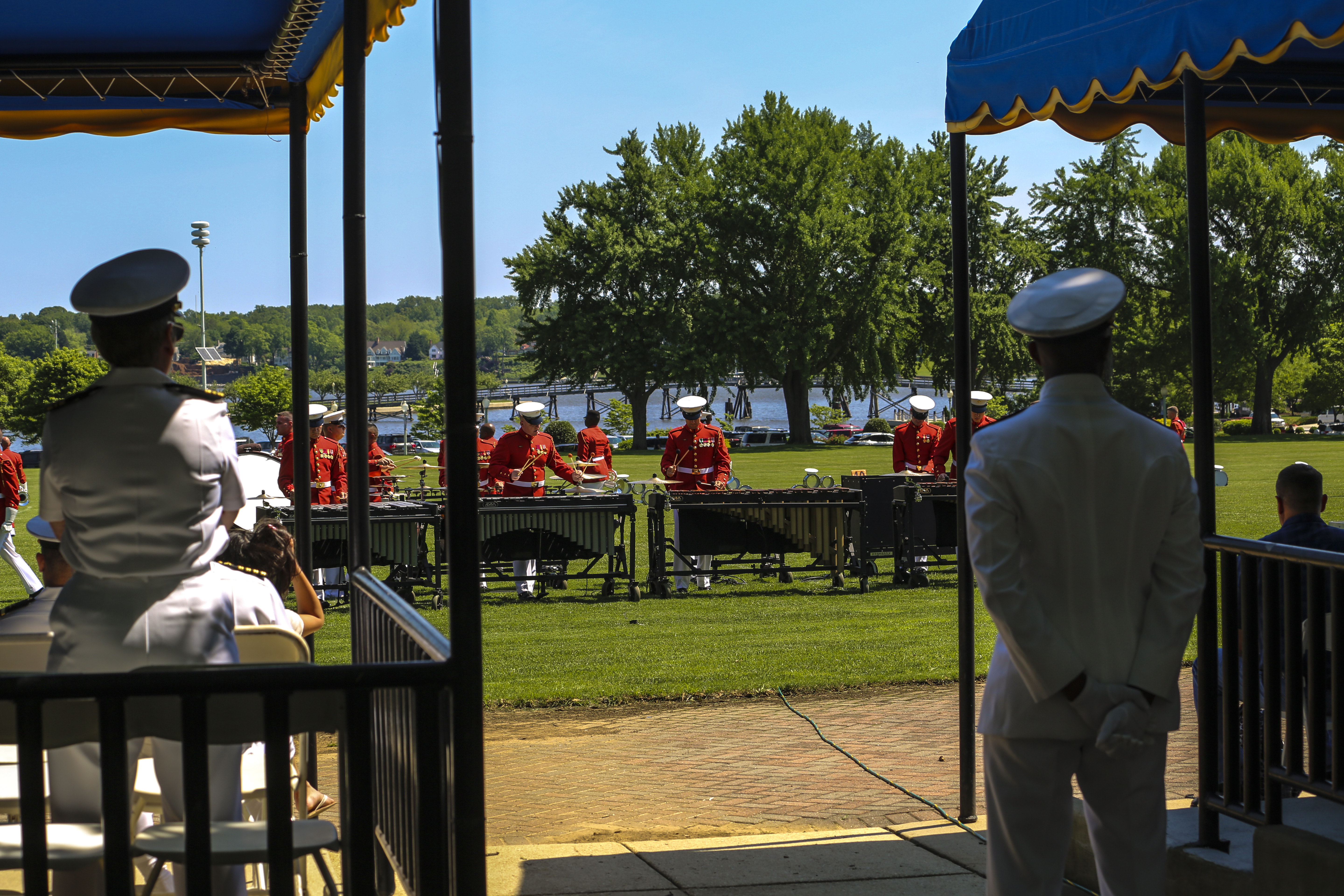 USNA Commissioning Week Battle Color Ceremony