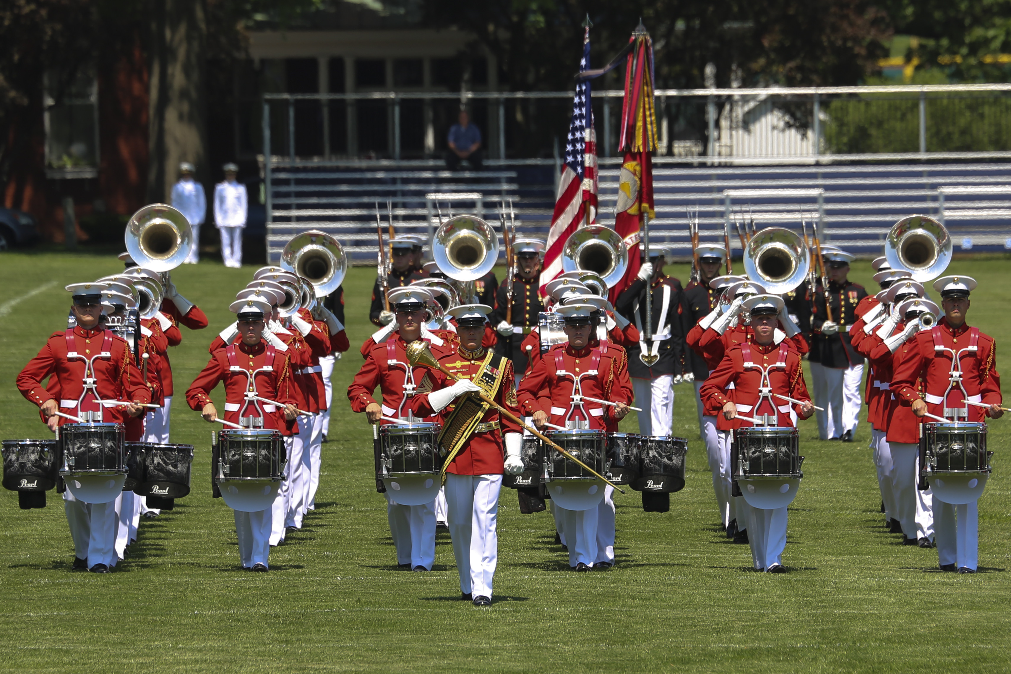 USNA Commissioning Week Battle Color Ceremony