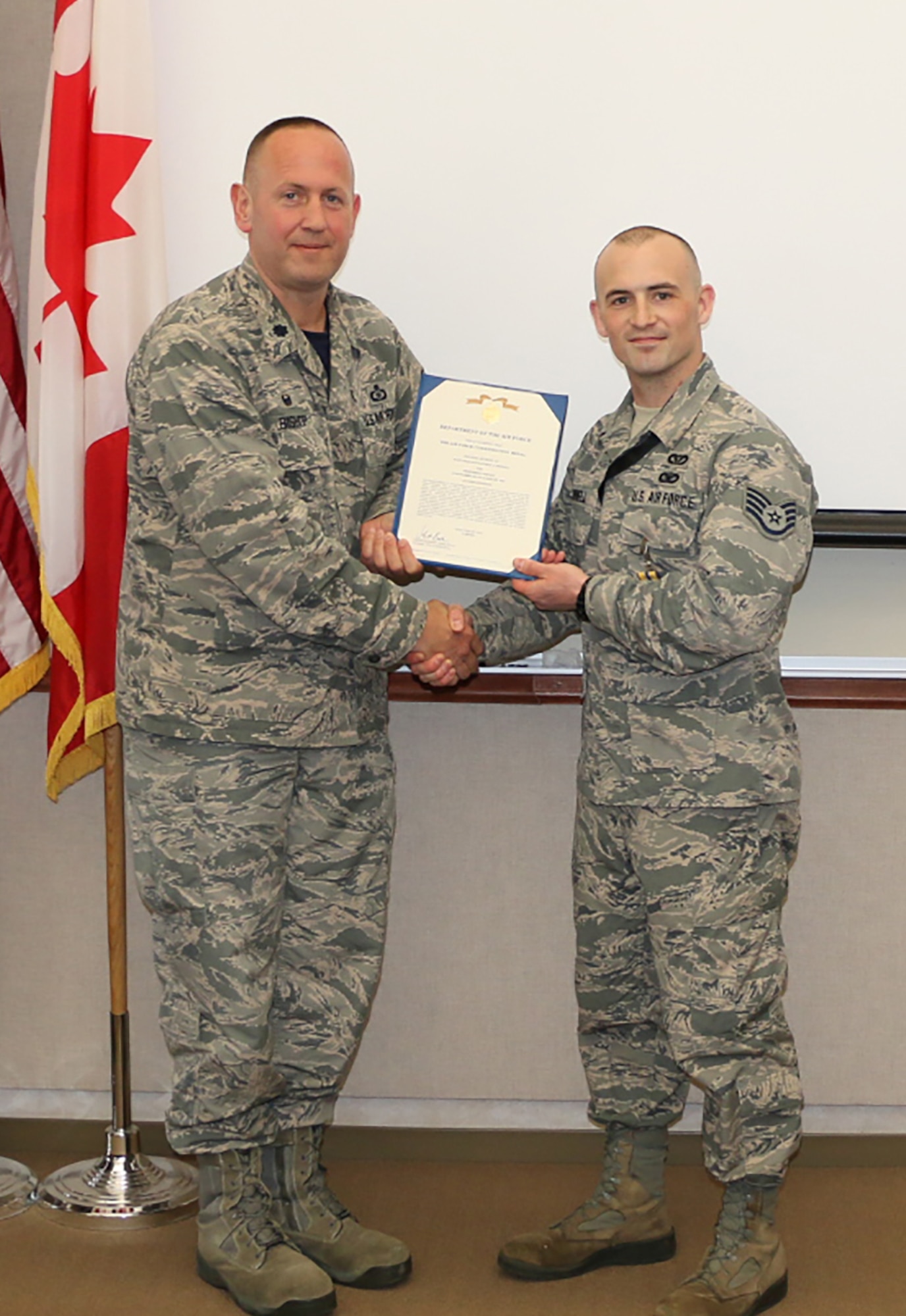 Grinnell Receives Commendation Medal