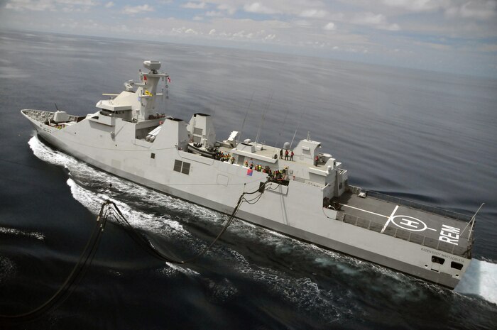USNS Rappahannock delivers fuel to Indonesian frigate, helps increase capacity