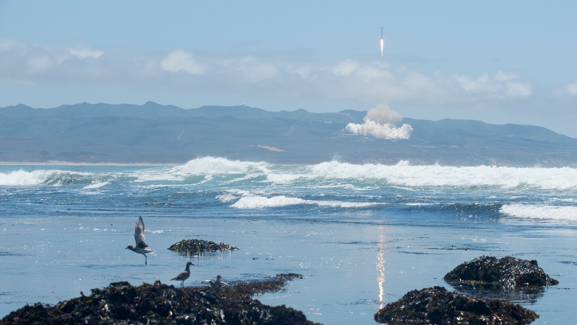 Team Vandenberg successfully launched a Falcon 9 rocket carrying both Iridium and Grace FO payloads from Space Launch Complex-4 here, Tuesday, May 22, at 12:47 p.m. PDT.