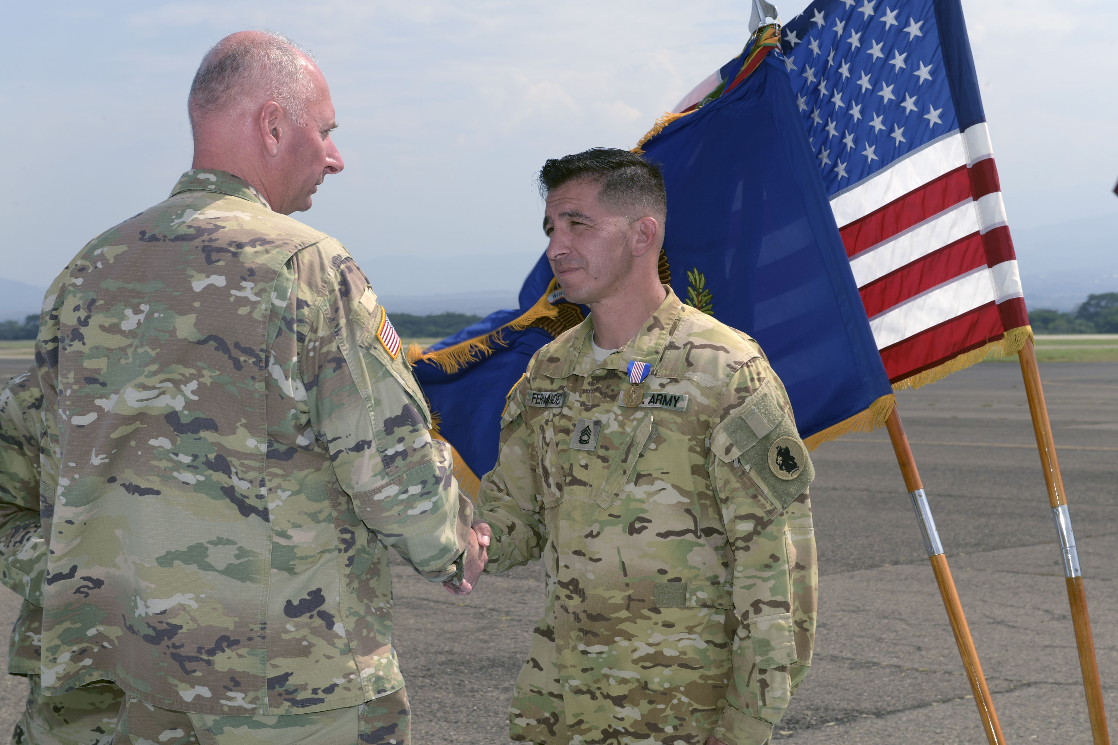 JTF-Bravo soldier receives medal for heroism in Honduras > U.S