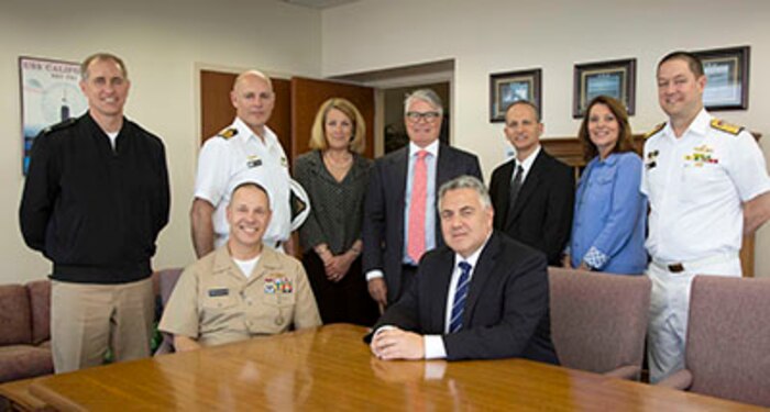Australian ambassador visits NUWC Newport as part of cooperative program