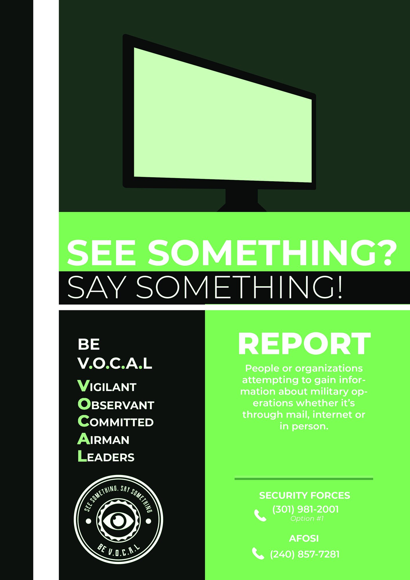 VOCAL poster