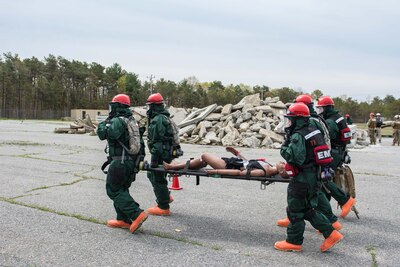 Soldiers, Airmen Conduct Nuclear Disaster Response Training