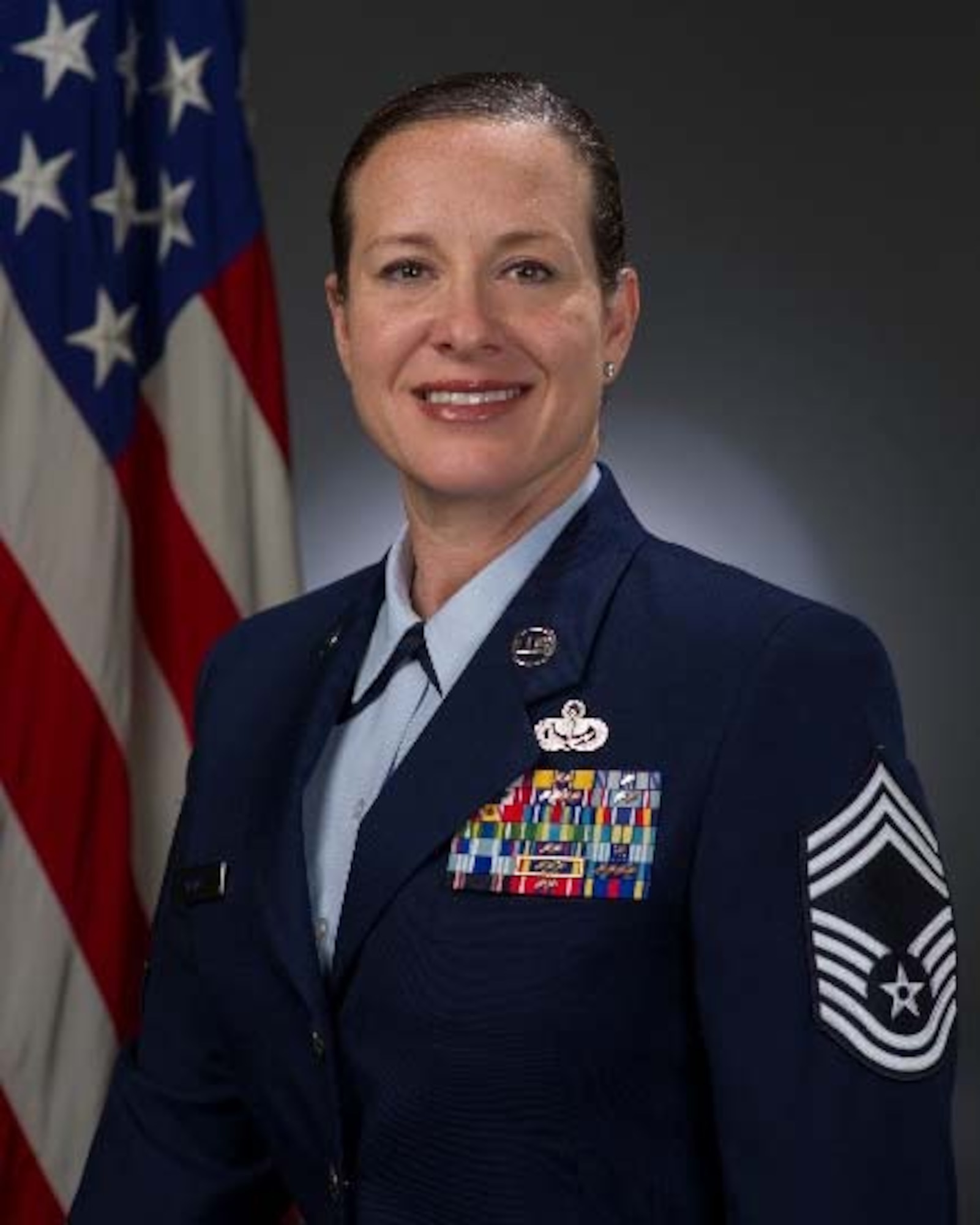 Chief Master Sgt. Shae Gee, official photo