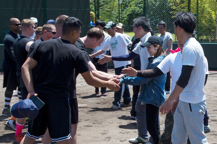 Yamaguchi Track Association hosts US-Japan friendship softball tournament