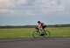 Capt. Hunter Barnhill, 37th Flying Training Squadron instructor pilot, trains on his road bike May 15, 2018, on Columbus Air Force Base, Mississippi. Barnhill will bike anywhere from a few miles to over 15 miles in one training session. As a member of the Air Force Wounded Warrior program he is preparing for the 2018 Warrior Games June 1-9 at the U.S. Air Force Academy in Colorado Springs, Colorado. (U.S. Air Force photo by Airman 1st Class Keith Holcomb)