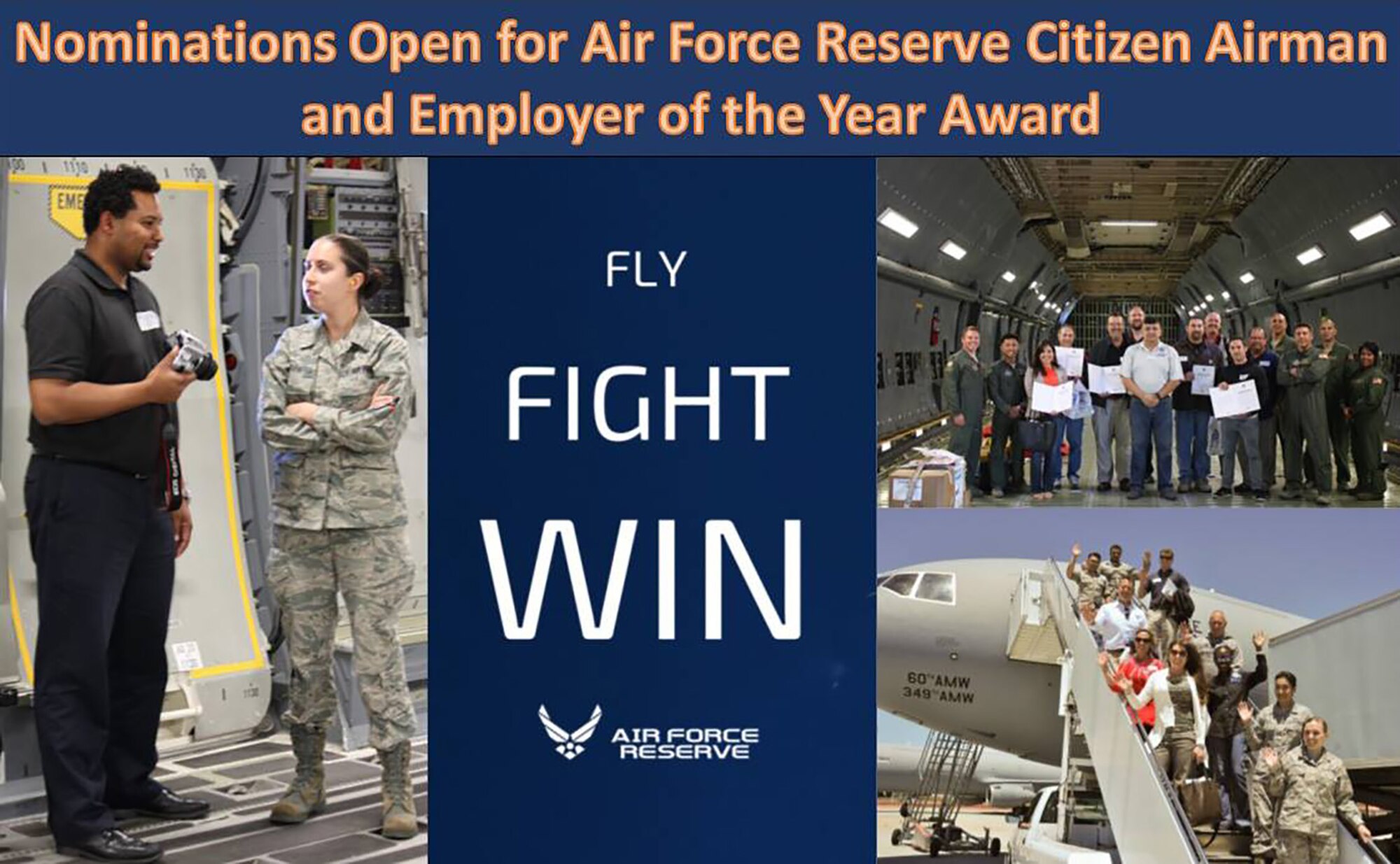 Air Force Reserve Citizen Airman and Employer of the Year Award