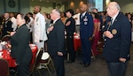 Future service members, their families, educators, business leaders and military members gathered in the Rosenberg Sky Room at the University of the Incarnate Word to participate in “A Night in Your Honor” sponsored by Our Community Salutes-San Antonio May 16.