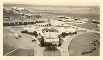 A Y-shaped building that was constructed as the post exchange during Joint Base San Antonio-Randolph’s Army Air Corps era is in the midst of a renovation project that is transforming the interior of two of the structure’s three wings located at Randolph Air Force Base, Texas. (courtesy photo)