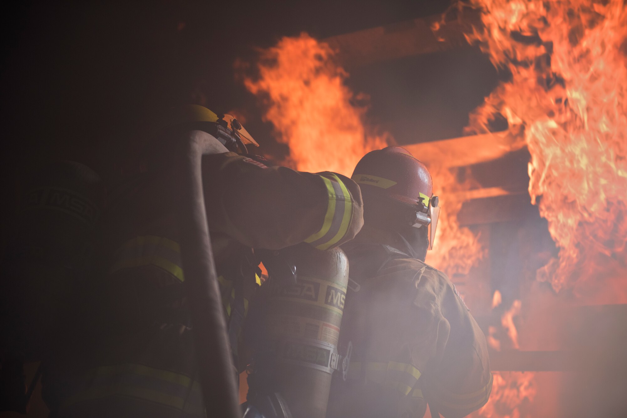 Air Guardsmen of the 176th Wing participate in a Mission Assurance Exercise at Joint Base Elmendorf-Richardson.