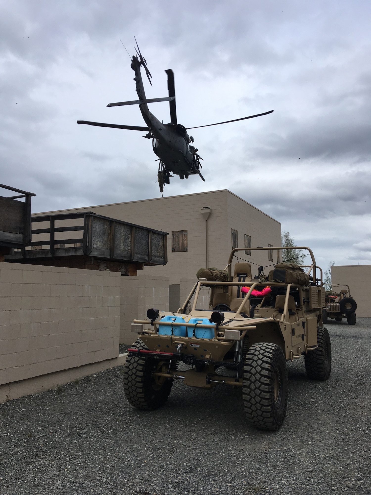 Air Guardsmen of the 176th Wing participate in a Mission Assurance Exercise at Joint Base Elmendorf-Richardson.