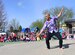 Airman 1st Class Fepuleai Edwards, a 28th Civil Engineer Squadron pavement and equipment operator, performs a traditional dance during Asian American and Pacific Islander Heritage Month outside the Child Development Center at Ellsworth Air Force Base, S.D., May 2, 2018. The Ellsworth Diversity Council hosted several events during Asian American and Pacific Islander Heritage Month, performing dances, making crafts and tasting traditional foods from different countries. (U.S. Air Force photo by Senior Airman Randahl J. Jenson)