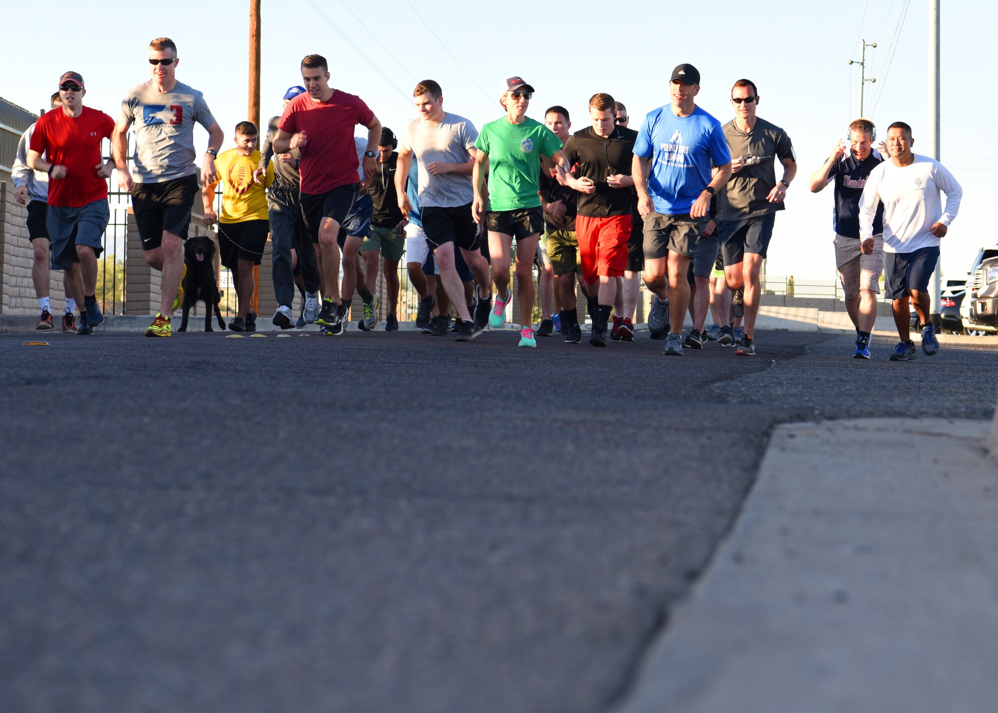 Luke Airmen commemorate fallen Thunderbird pilot with 4K run