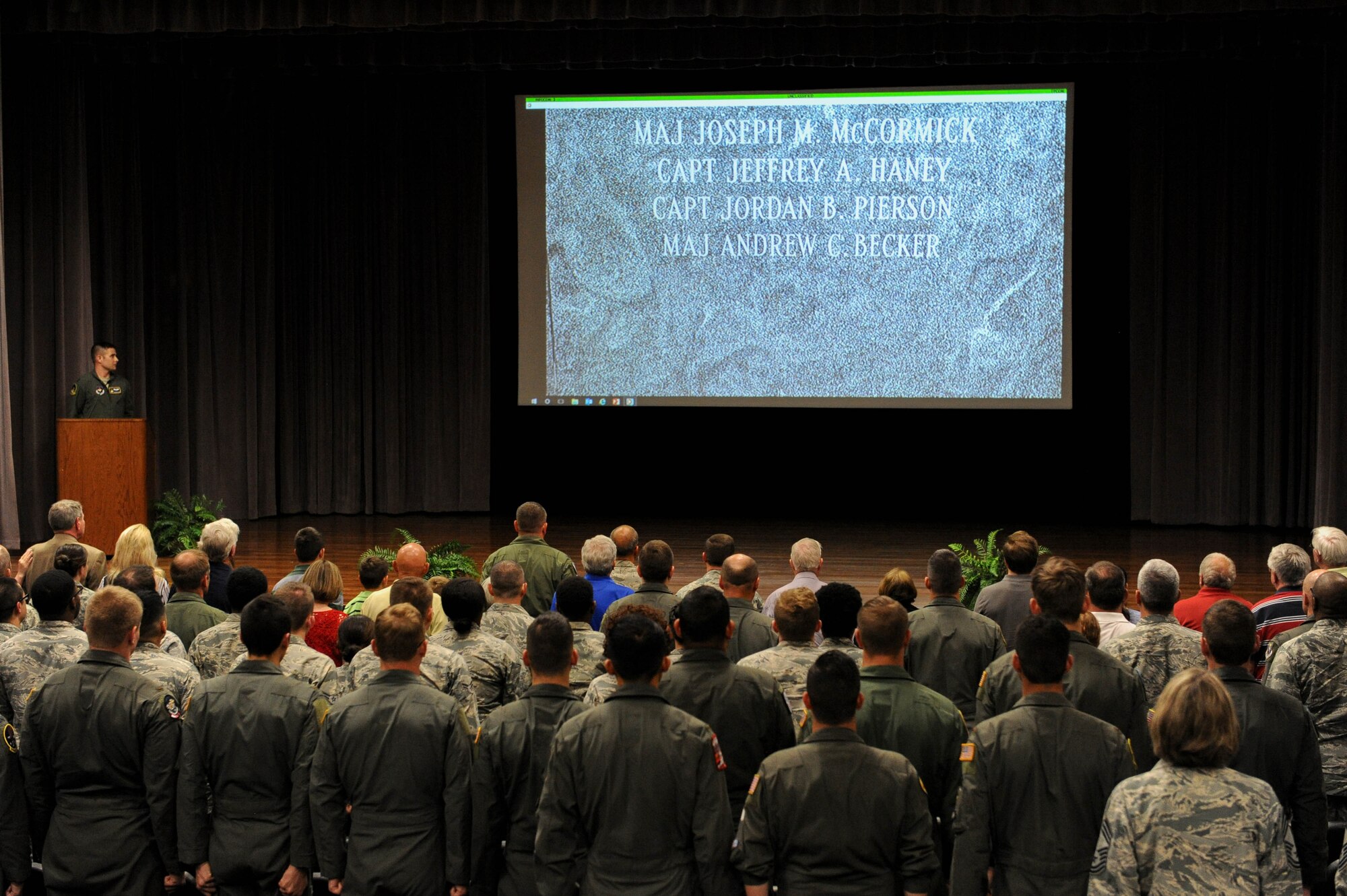 CAFB honors Memorial Day, pays tribute to late pilot from Class 09-10