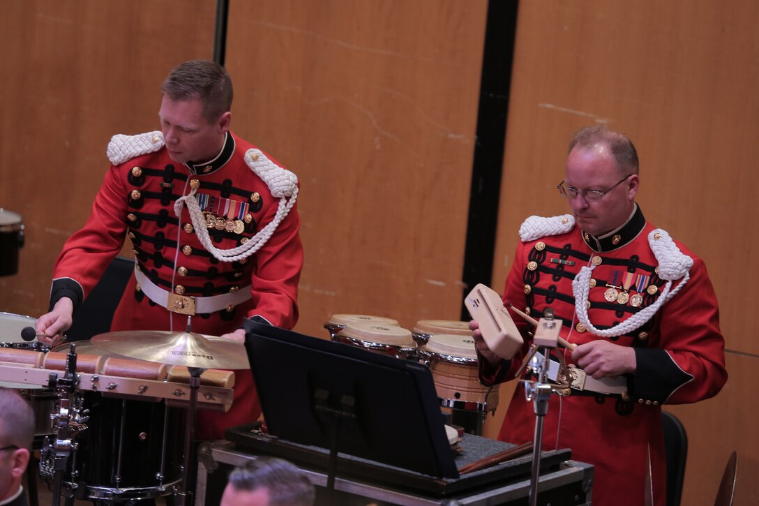 Marine Band performed a concert titled, “To Make Us Proud: A Leonard Bernstein Centennial Celebration”