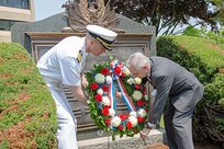NUWC Division Newport, Senator Reed honor NUWC’s fallen
