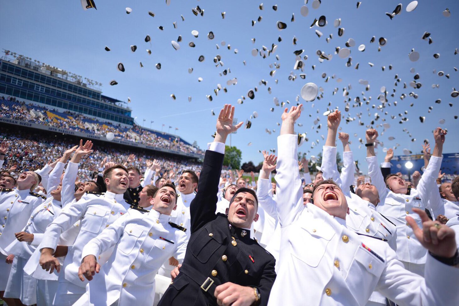 Trump Thanks Naval Academy Graduates for Commitment to Serve > United