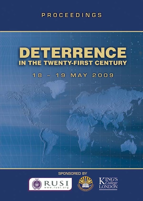 Book Cover - Deterrence in the Twenty-first Century