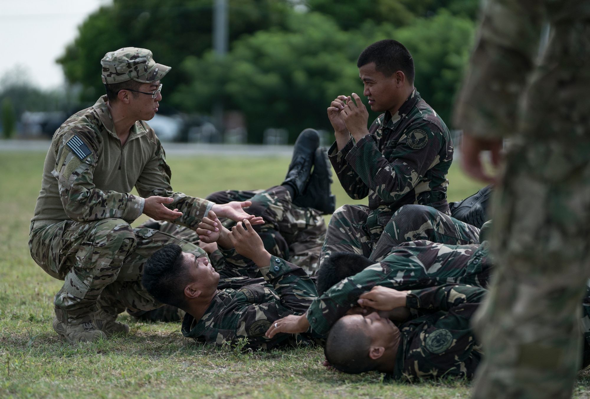 DAGRE trains with 710th SPOW at Balikatan 2018