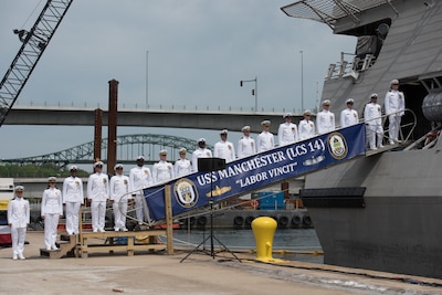 USS Manchester Commissioned as Navy's Newest Surface Ship