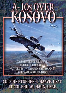 Book Cover - A-10s over Kosovo